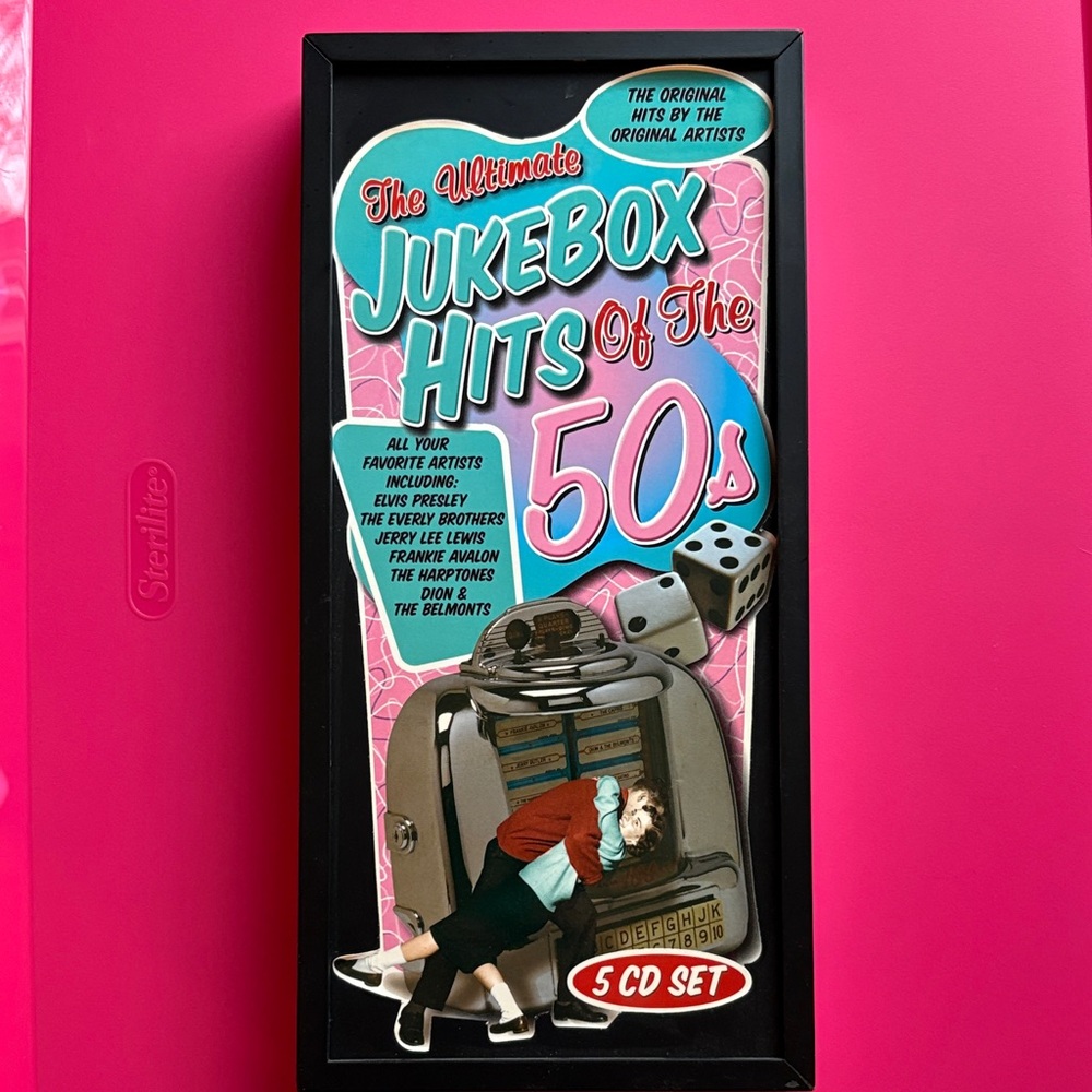 Jukebox Hits of the 50s 5 CD Set Vintage